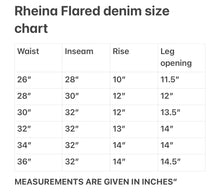 Load image into Gallery viewer, RHEINA FLARED DENIM
